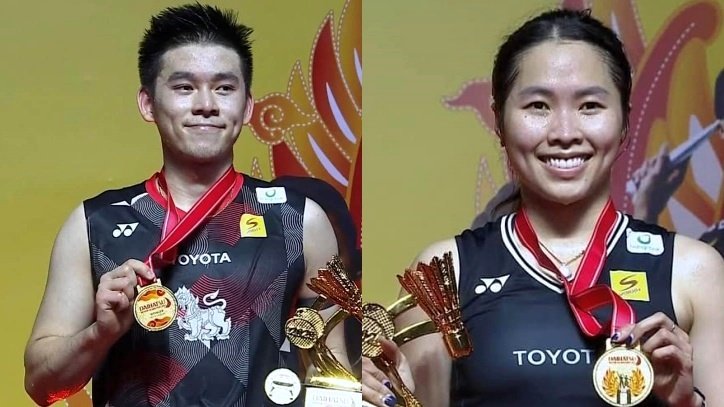 เมย์ รัชนก ควง วิว กุลวุฒิ ผงาดแชมป์ อินโดนีเซีย มาสเตอร์ส