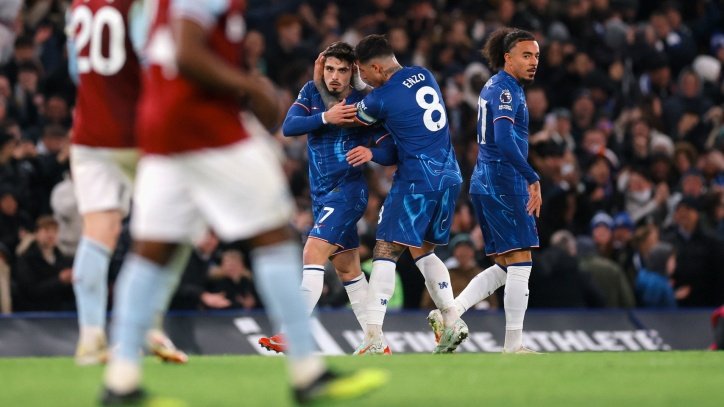 เชลซี พบ เวสต์แฮม : สิงห์แซง 2-1 ขยับขึ้นที่ 4 พรีเมียร์ลีก