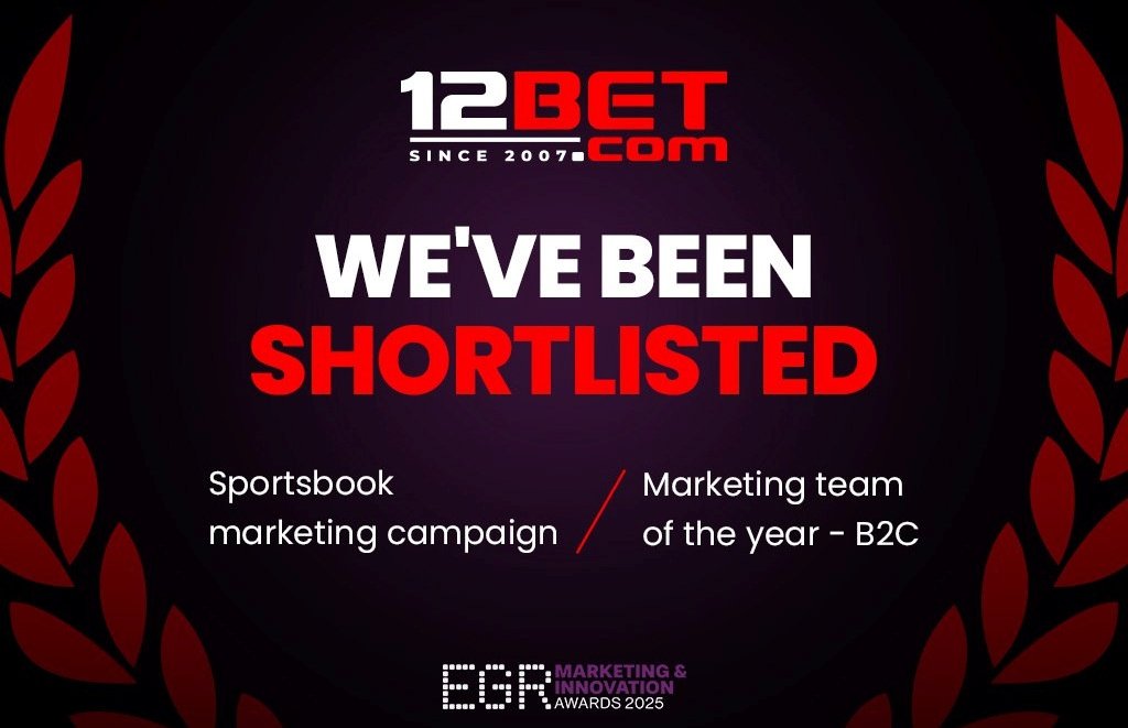 EGR Awards ประกาศผล 19 มิถุนายน นี้แล้ว โดยที่ 12BET ลุ้นชิงถึง 2 รางวัล